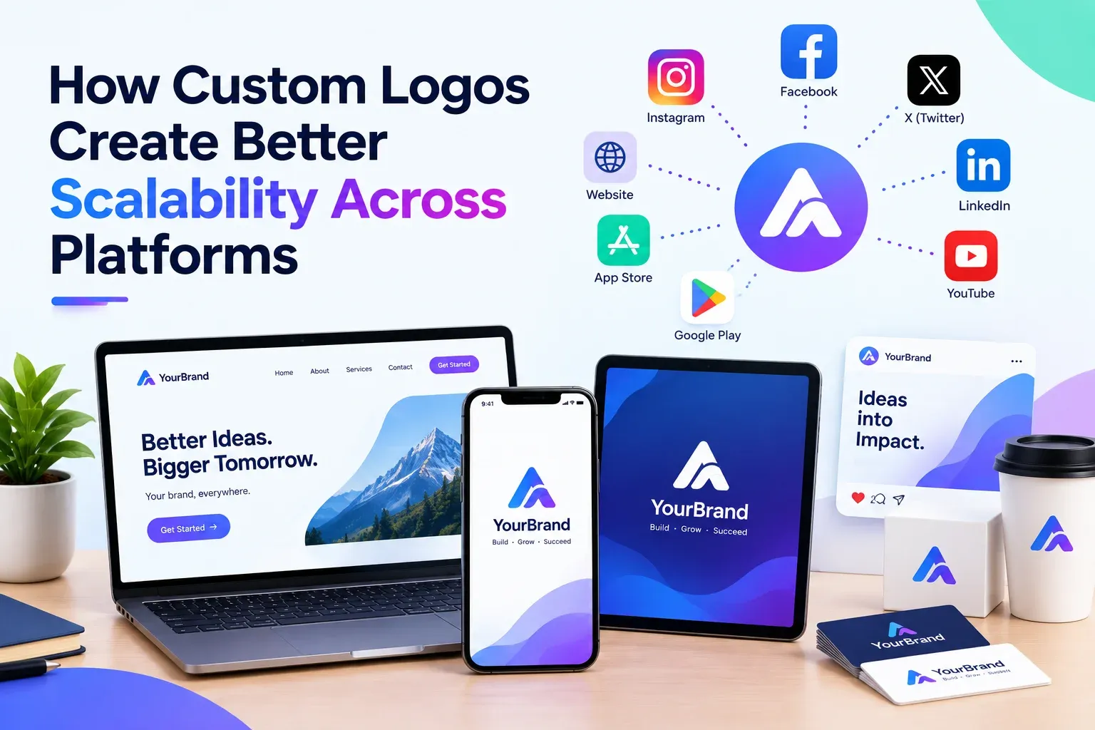 How custom logos create better scalability across platforms
